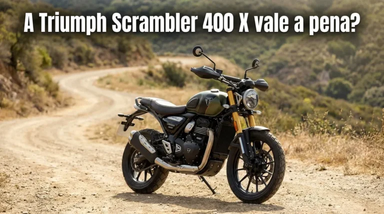 Triumph Scrambler 400 X vale a pena