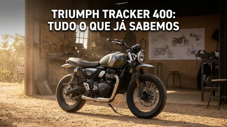 Triumph Tracker 400: tudo o que já sabemos