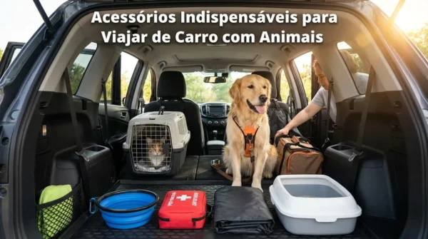Acessórios Indispensáveis para Viajar de Carro com Animais