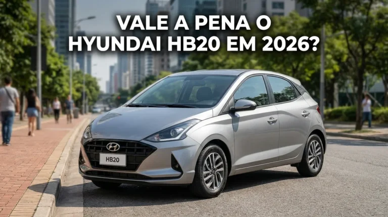 Hyundai HB20 vale a pena em 2026?