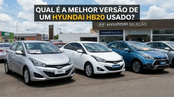 Qual a melhor versão do Hyundai HB20 usado?