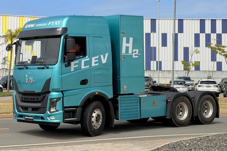 GWM apresenta o primeiro veículo a hidrogênio do Brasil e não é um carro