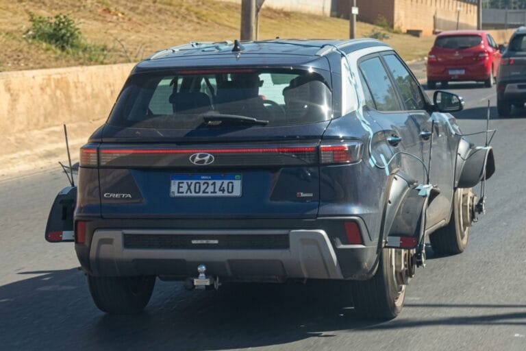 Flagra: Hyundai Creta 2023 apresenta estratégia inovadora em testes iniciais no Brasil