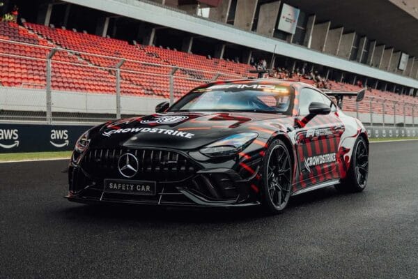 Novo safety car da Fórmula 1 possui 612 cv e tecnologia de tração inovadora