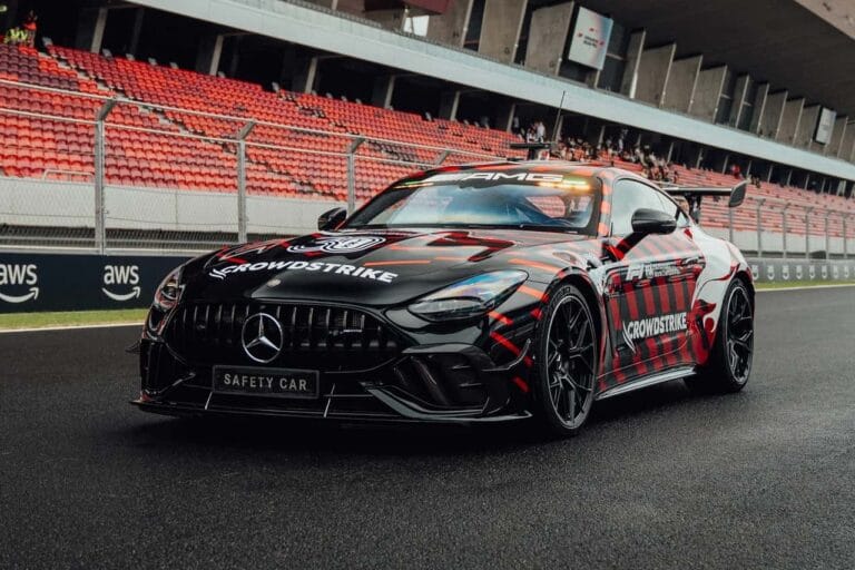 Novo safety car da Fórmula 1 possui 612 cv e tecnologia de tração inovadora