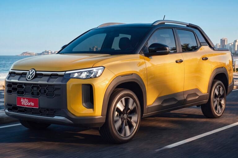 Projeção: Volkswagen Tukan híbrida busca superar desafios da Fiat Toro