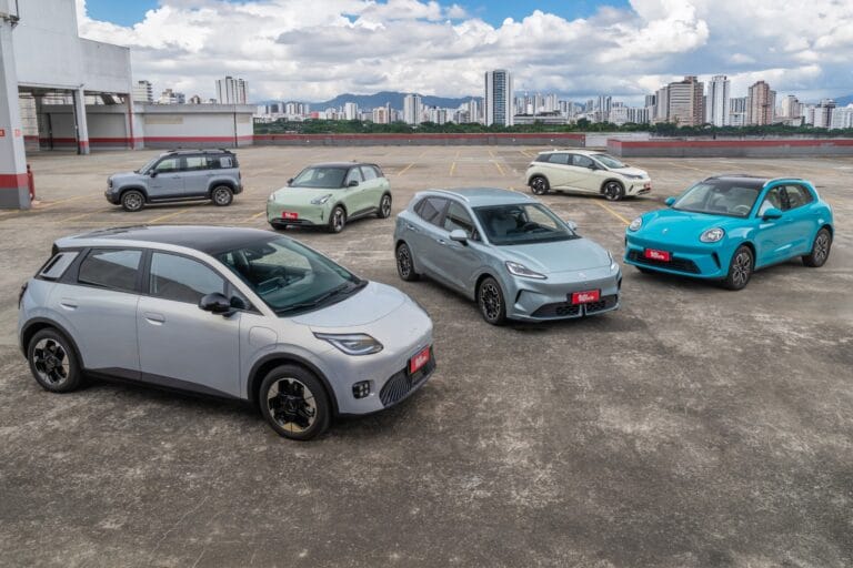 Os 10 carros elétricos mais acessíveis no Brasil em 2026