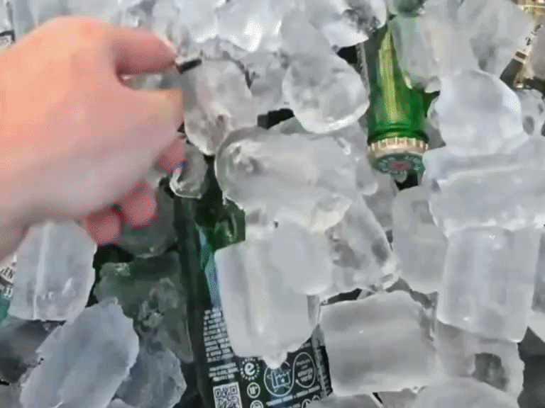 Donos de carro elétrico fazem improviso para gelar bebida; veja riscos