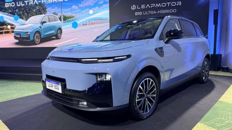 Leapmotor B10 Ultra-Híbrido é lançado por R$ 179.990 e promete até 900 km de autonomia