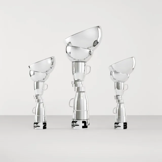 "Quebráveis": Descubra os troféus do GP da Itália de F1