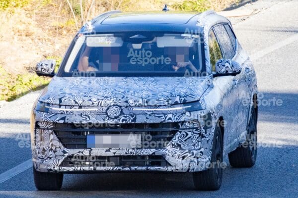 Flagra: Novo Volkswagen Taos Híbrido Nacional Em Versão Final