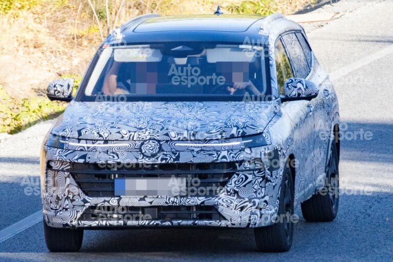 Flagra: Novo Volkswagen Taos Híbrido Nacional Em Versão Final