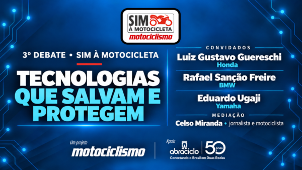 Especialistas discutem evolução das tecnologias de segurança em motocicletas no Sim à Motocicleta