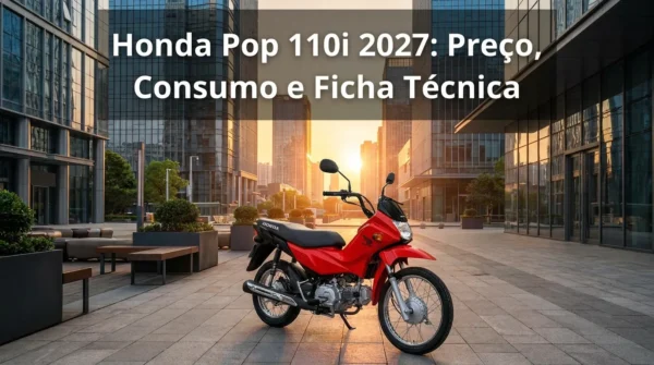 Honda Pop 110i 2027: preço, consumo e ficha técnica
