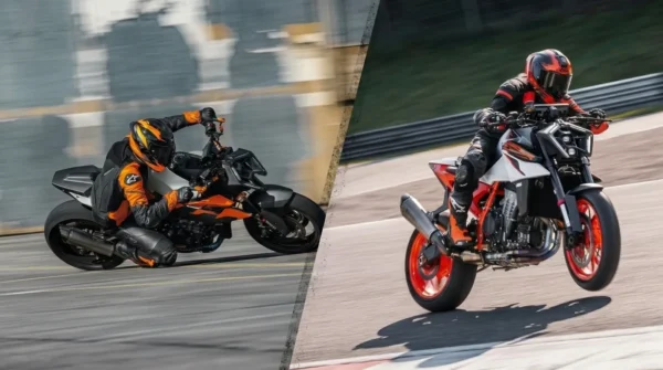 KTM 990 Duke vs 990 Duke R