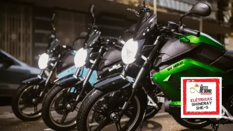 Moto de Ouro 2026: Shineray SHE-S lidera disputa entre as melhores motos elétricas do Brasil