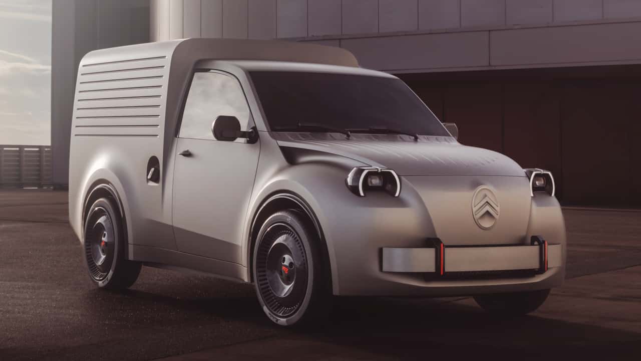 Citroën apresenta 2CV Fourgonnette Concept como releitura elétrica da clássica furgoneta no Salão de Paris