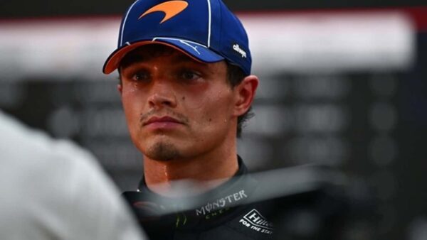 Lando Norris se desculpa por acidente com Oscar Piastri na sprint do GP de Singapura
