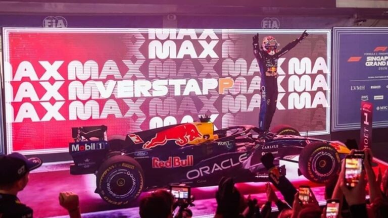 Max Verstappen supera problemas técnicos e conquista primeira vitória no GP de Singapura