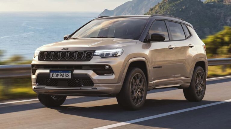 Jeep Compass 2027 ganha versão híbrida leve sem alteração de preço e design