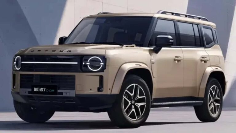 Jetour apresenta o renovado Traveller 7 na China, com design inspirado na Land Rover e preços a partir de R$ 113 mil