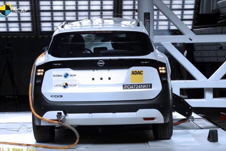 Nissan Kicks nacional mantém 5 estrelas em segurança após correções e melhorias no teste do Latin NCAP