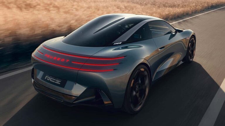 Peugeot revela conceito RCZ Vision com teto "double-bubble" e autonomia de 600 km no Salão de Paris 2026