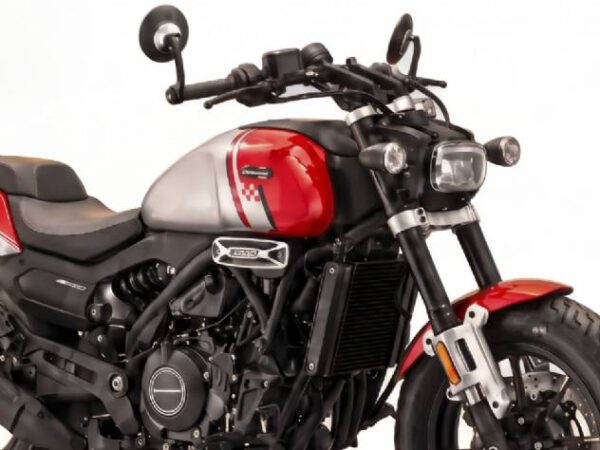 Shineray SBM 600 ganha nova opção de cor vermelho e prata fosco em concessionárias brasileiras